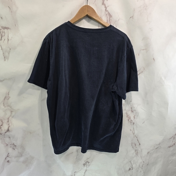 All Saints T Shirt Mens XXL Black Brace SS Crew Tee Short Sleeve Regular Fit - Picture 5 of 12